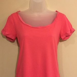 LOFT Ribbon Hem Top
